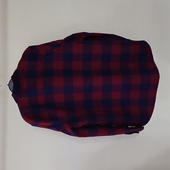 J. Crew Sherpa Lined Oversized Plaid Shacket - Picture 9 of 14